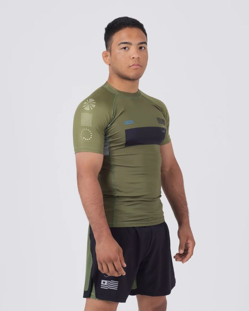 Kingz trooper Rashguard-khaki